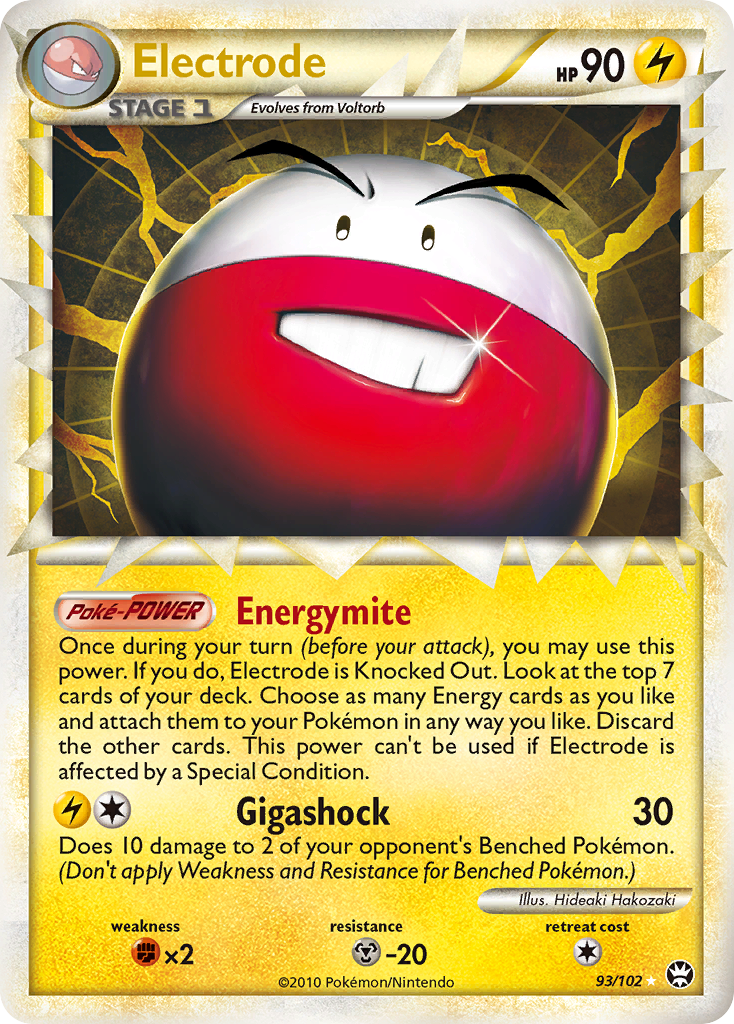 Electrode (93/102) [HeartGold & SoulSilver: Triumphant] - Card Brawlers | Quebec | Canada | Yu-Gi-Oh!