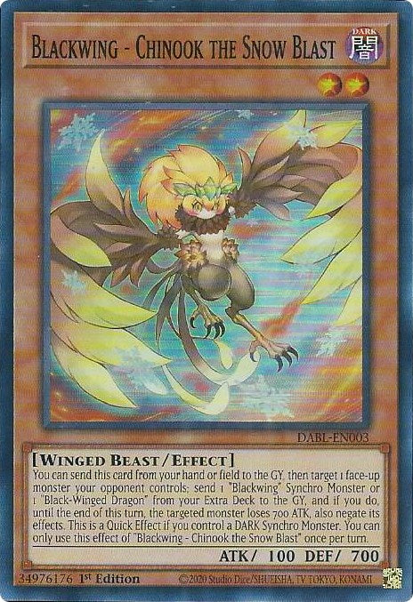 Spright Double Cross - Darkwing Blast - YuGiOh