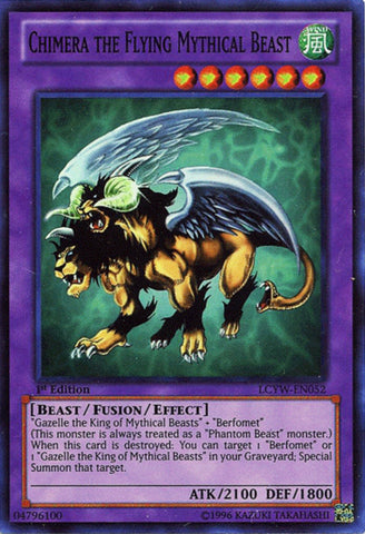 Chimera the Flying Mythical Beast [LCYW-EN052] Super Rare - Card Brawlers | Quebec | Canada | Yu-Gi-Oh!