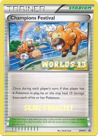 Champions Festival (BW95) (2013 Semi Finalist) [Black & White: Black Star Promos] - Card Brawlers | Quebec | Canada | Yu-Gi-Oh!