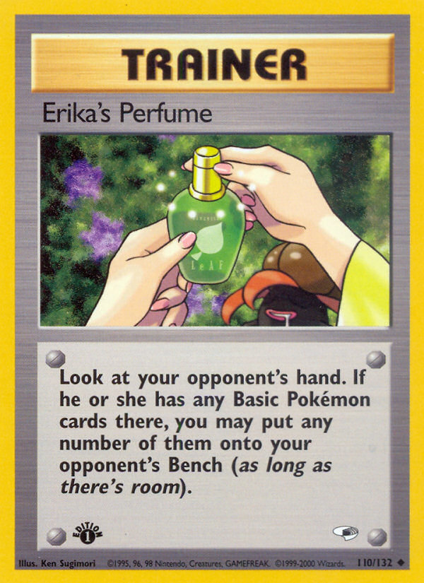 Erika's Perfume (110/132) [Gym Heroes 1st Edition] - Card Brawlers | Quebec | Canada | Yu-Gi-Oh!