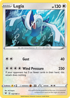 Lugia (132/185) [Sword & Shield: Vivid Voltage] - Card Brawlers | Quebec | Canada | Yu-Gi-Oh!