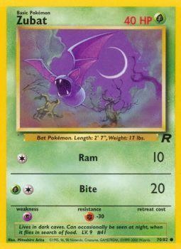 Zubat (70/82) [Team Rocket Unlimited] - Card Brawlers | Quebec | Canada | Yu-Gi-Oh!