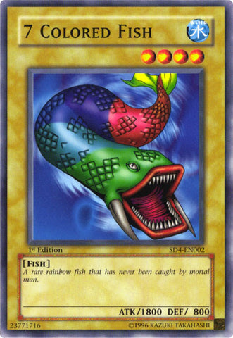 7 Colored Fish [SD4-EN002] Common - Card Brawlers | Quebec | Canada | Yu-Gi-Oh!