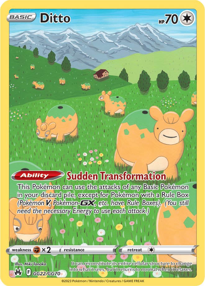 Ditto (GG22/GG70) [Sword & Shield: Crown Zenith] - Card Brawlers | Quebec | Canada | Yu-Gi-Oh!