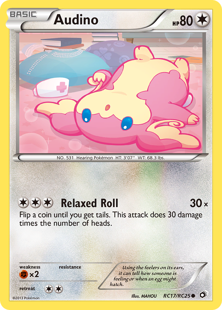 Audino (RC17/RC25) [Black & White: Legendary Treasures] - Card Brawlers | Quebec | Canada | Yu-Gi-Oh!