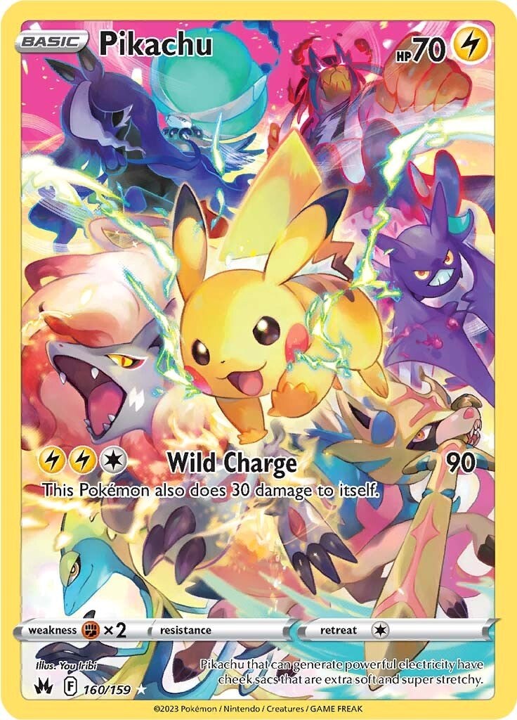 Pikachu (160/159) (Secret) [Sword & Shield: Crown Zenith] - Card Brawlers | Quebec | Canada | Yu-Gi-Oh!