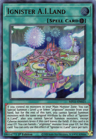 Ignister A.I.Land [MP21-EN021] Ultra Rare - Card Brawlers | Quebec | Canada | Yu-Gi-Oh!