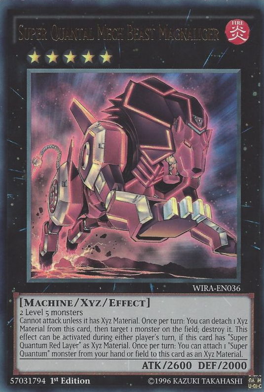 Super Quantal Mech Beast Magnaliger [WIRA-EN036] Ultra Rare - Card Brawlers | Quebec | Canada | Yu-Gi-Oh!