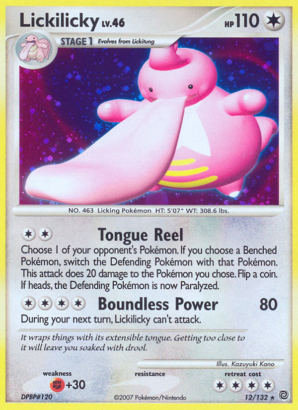 Lickilicky (12/132) [Diamond & Pearl: Secret Wonders] - Card Brawlers | Quebec | Canada | Yu-Gi-Oh!