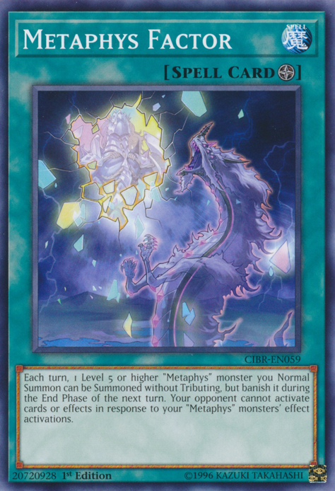 Metaphys Factor [CIBR-EN059] Common - Yu-Gi-Oh! - Card Brawlers | Quebec | Canada |