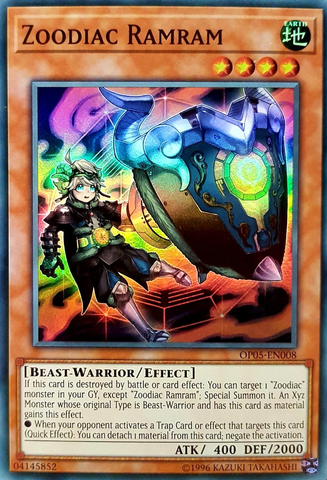 Zoodiac Ramram [OP05-EN008] Super Rare - Yu-Gi-Oh! - Card Brawlers | Quebec | Canada |