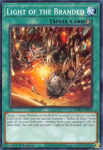 Light of the Branded [PHHY-EN056] Common - Card Brawlers | Quebec | Canada | Yu-Gi-Oh!