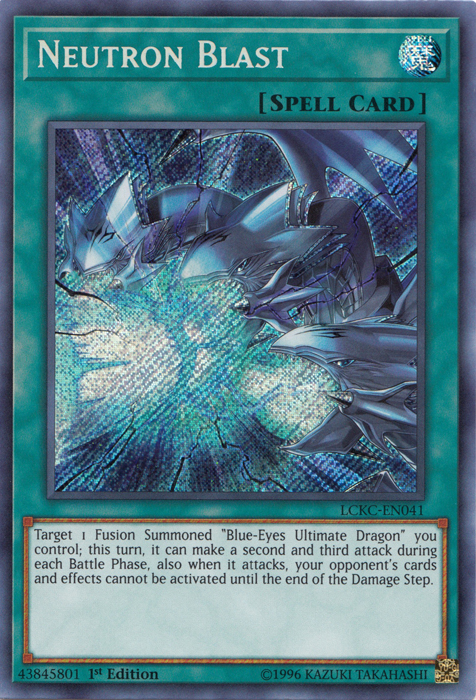 Neutron Blast [LCKC-EN041] Secret Rare - Yu-Gi-Oh! - Card Brawlers | Quebec | Canada |