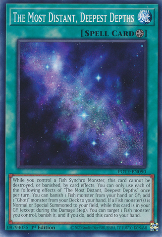 The Most Distant, Deepest Depths [POTE-EN090] Common - Card Brawlers | Quebec | Canada | Yu-Gi-Oh!