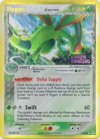 Flygon (7/110) (Delta Species) (Stamped) [EX: Holon Phantoms] - Card Brawlers | Quebec | Canada | Yu-Gi-Oh!