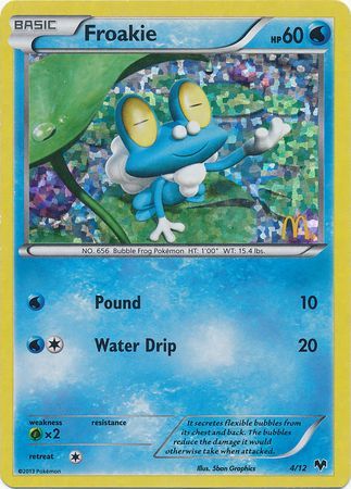 Froakie (4/12) [McDonald's Promos: 2014 Collection] - Card Brawlers | Quebec | Canada | Yu-Gi-Oh!