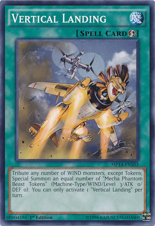 Vertical Landing [MP14-EN103] Common - Card Brawlers | Quebec | Canada | Yu-Gi-Oh!