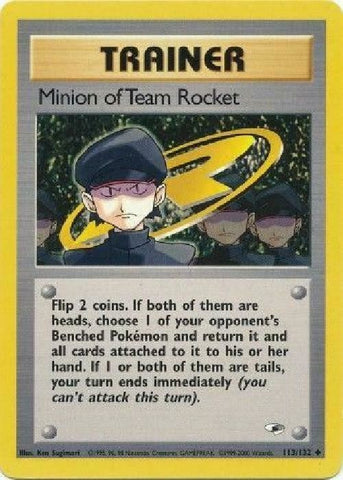 Minion of Team Rocket (113/132) [Gym Heroes Unlimited] - Card Brawlers | Quebec | Canada | Yu-Gi-Oh!