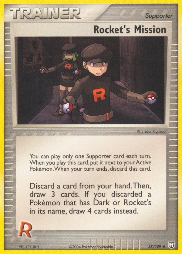 Rocket's Mission (88/109) [EX: Team Rocket Returns] - Card Brawlers | Quebec | Canada | Yu-Gi-Oh!