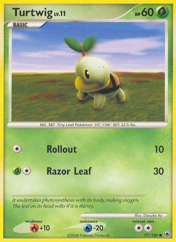 Turtwig (77/100) [Diamond & Pearl: Majestic Dawn] - Card Brawlers | Quebec | Canada | Yu-Gi-Oh!