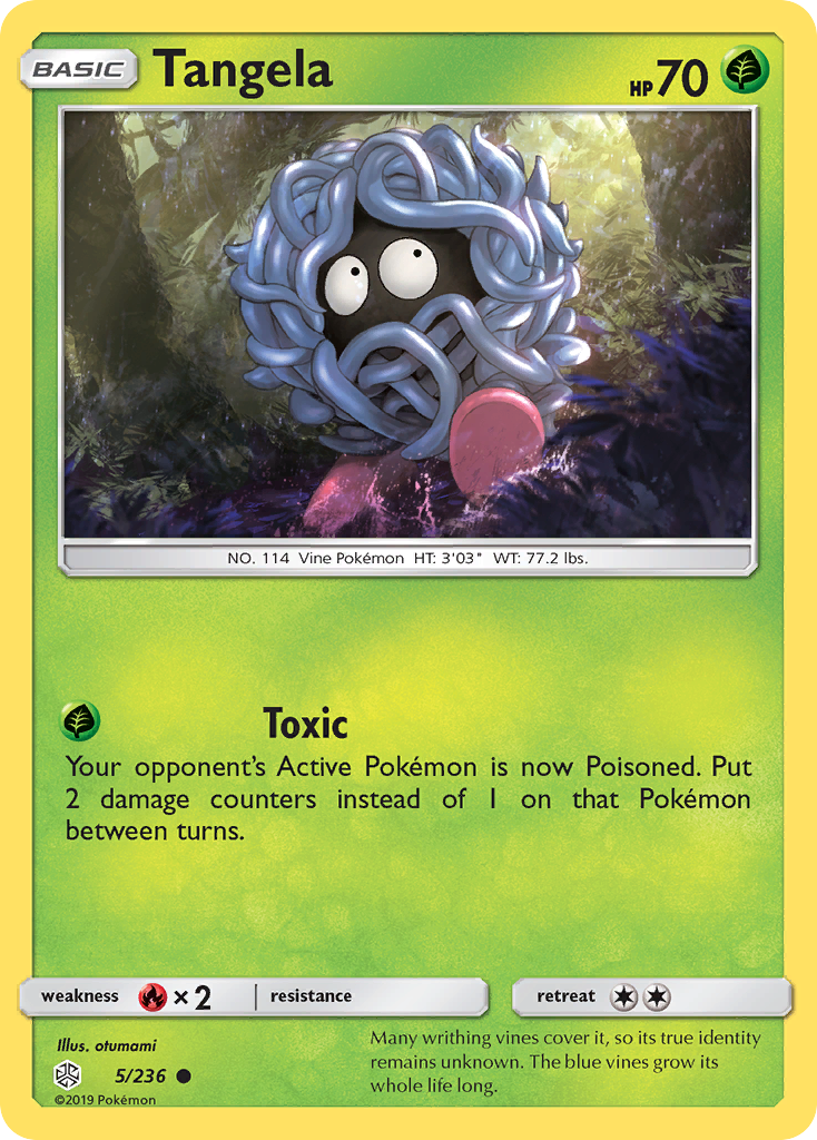 Tangela (5/236) [Sun & Moon: Cosmic Eclipse] - Card Brawlers | Quebec | Canada | Yu-Gi-Oh!