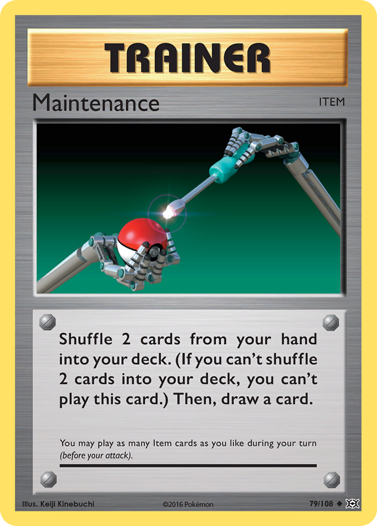 Maintenance (79/108) [XY: Evolutions] - Card Brawlers | Quebec | Canada | Yu-Gi-Oh!