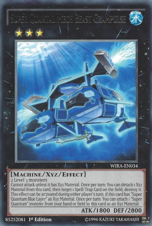 Super Quantal Mech Beast Grampulse [WIRA-EN034] Rare - Yu-Gi-Oh! - Card Brawlers | Quebec | Canada |