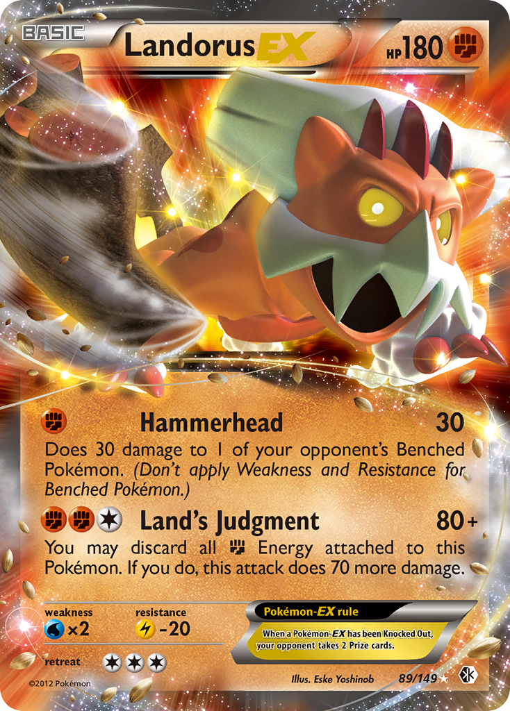 Landorus EX (89/149) [Black & White: Boundaries Crossed] - Card Brawlers | Quebec | Canada | Yu-Gi-Oh!