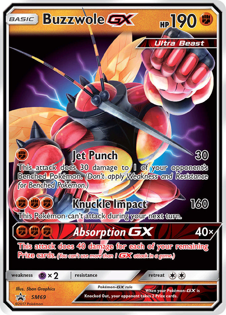 Buzzwole GX (SM69) [Sun & Moon: Black Star Promos] - Card Brawlers | Quebec | Canada | Yu-Gi-Oh!