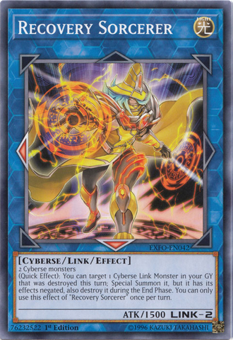 Recovery Sorcerer [EXFO-EN042] Common - Card Brawlers | Quebec | Canada | Yu-Gi-Oh!