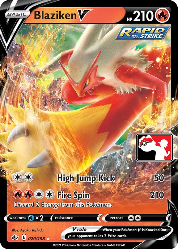 Blaziken V (020/198) [Prize Pack Series One] - Card Brawlers | Quebec | Canada | Yu-Gi-Oh!