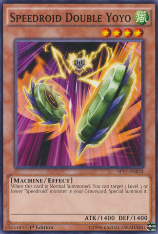 Speedroid Double Yoyo [SP17-EN024] Common - Yu-Gi-Oh! - Card Brawlers | Quebec | Canada |