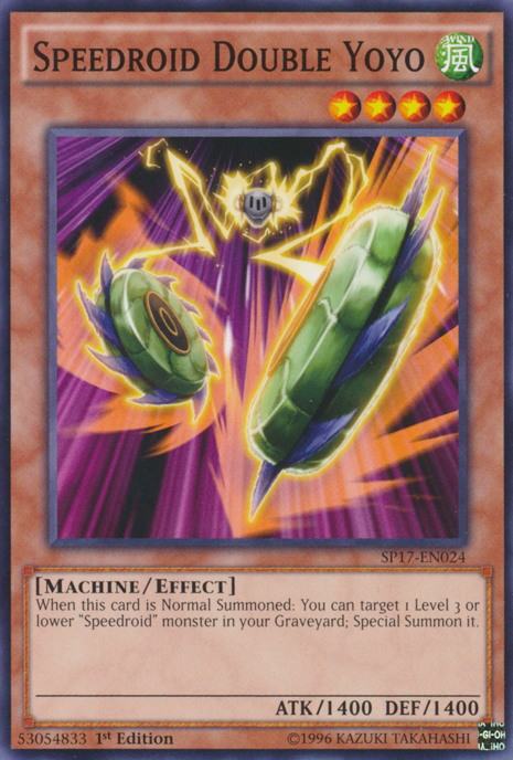 Speedroid Double Yoyo [SP17-EN024] Starfoil Rare - Yu-Gi-Oh! - Card Brawlers | Quebec | Canada |