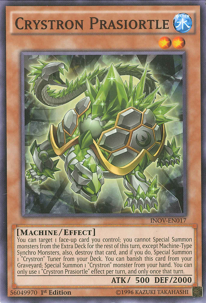 Crystron Prasiortle [INOV-EN017] Common - Yu-Gi-Oh! - Card Brawlers | Quebec | Canada |