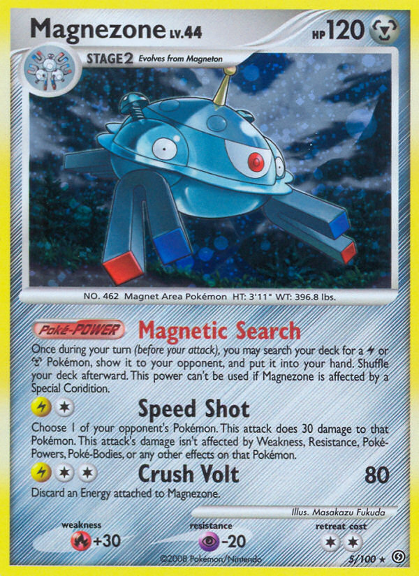 Magnezone (5/100) [Diamond & Pearl: Stormfront] - Card Brawlers | Quebec | Canada | Yu-Gi-Oh!