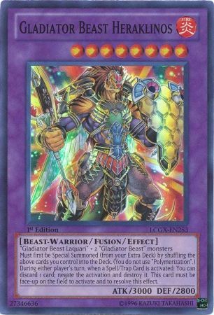 Gladiator Beast Heraklinos [LCGX-EN253] Super Rare - Card Brawlers | Quebec | Canada | Yu-Gi-Oh!