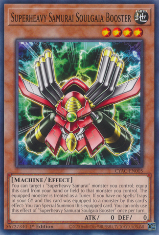 Superheavy Samurai Soulgaia Booster [CYAC-EN005] Common - Card Brawlers | Quebec | Canada | Yu-Gi-Oh!