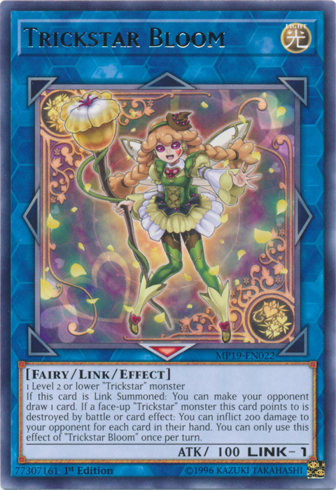 Trickstar Bloom [MP19-EN022] Rare - Card Brawlers | Quebec | Canada | Yu-Gi-Oh!