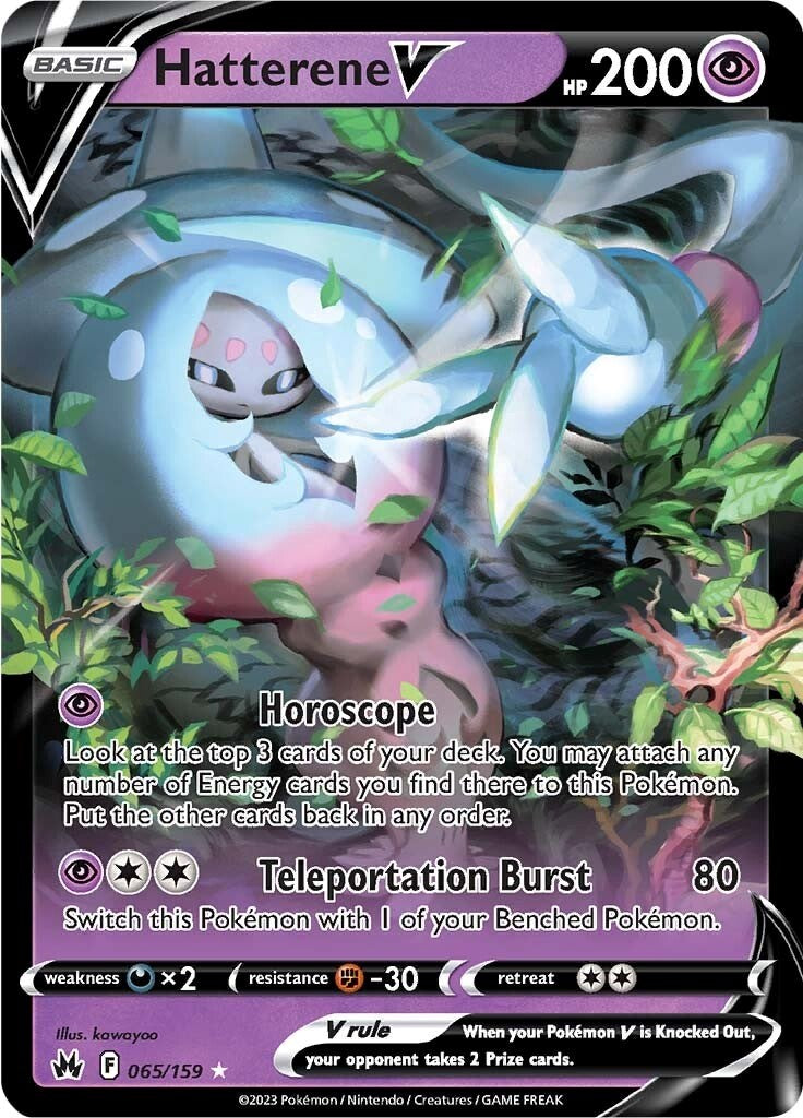 Hatterene V (065/159) [Sword & Shield: Crown Zenith] - Card Brawlers | Quebec | Canada | Yu-Gi-Oh!