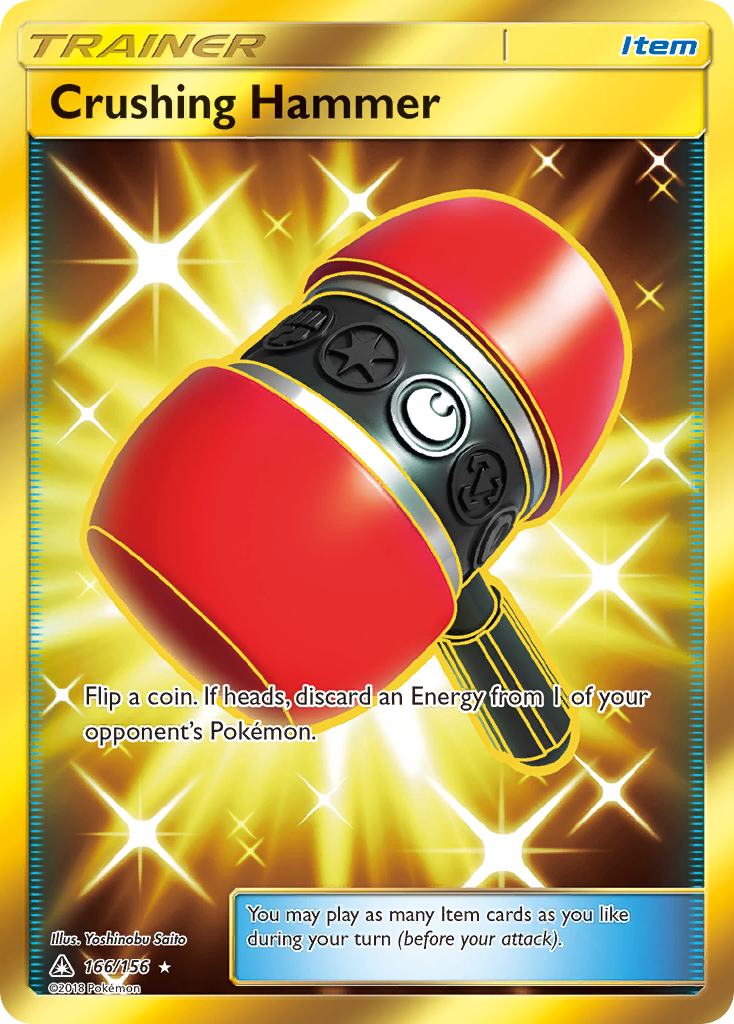 Crushing Hammer (166/156) [Sun & Moon: Ultra Prism] - Card Brawlers | Quebec | Canada | Yu-Gi-Oh!