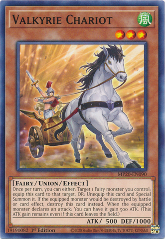 Valkyrie Chariot [MP20-EN090] Common - Card Brawlers | Quebec | Canada | Yu-Gi-Oh!
