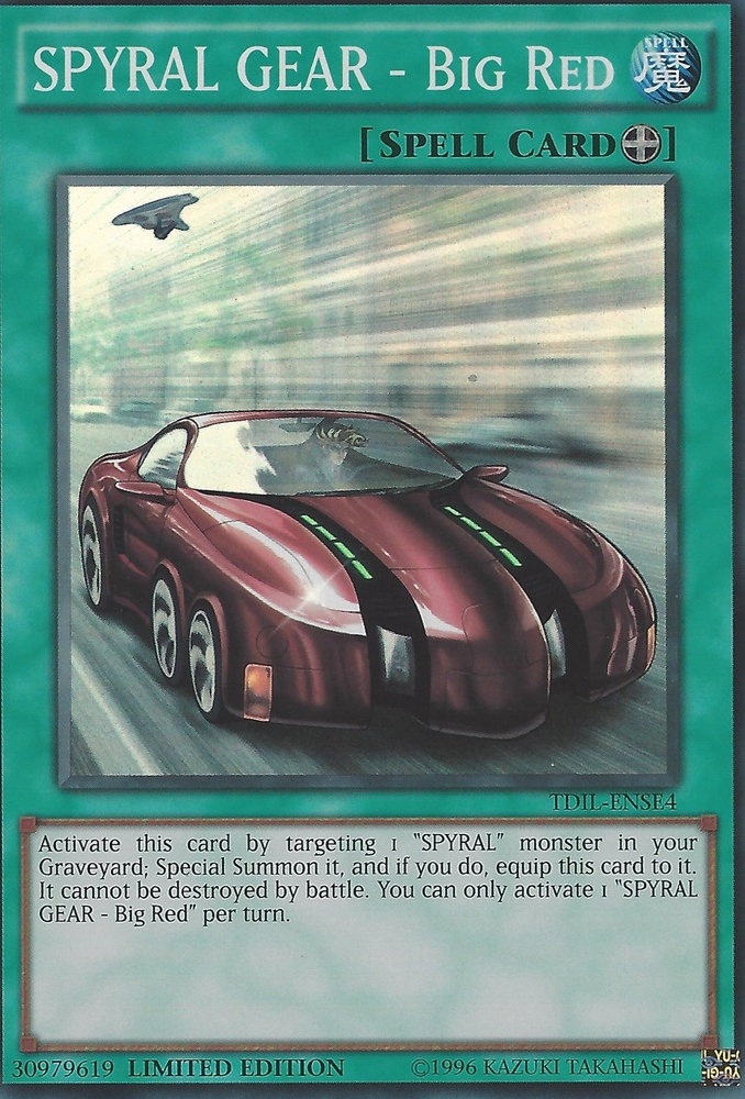 SPYRAL GEAR - Big Red [TDIL-ENSE4] Super Rare - Yu-Gi-Oh! - Card Brawlers | Quebec | Canada |