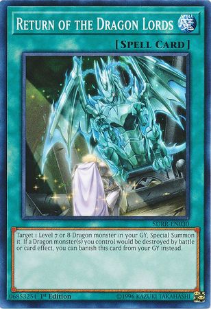 Return of the Dragon Lords [SDRR-EN030] Common - Card Brawlers | Quebec | Canada | Yu-Gi-Oh!