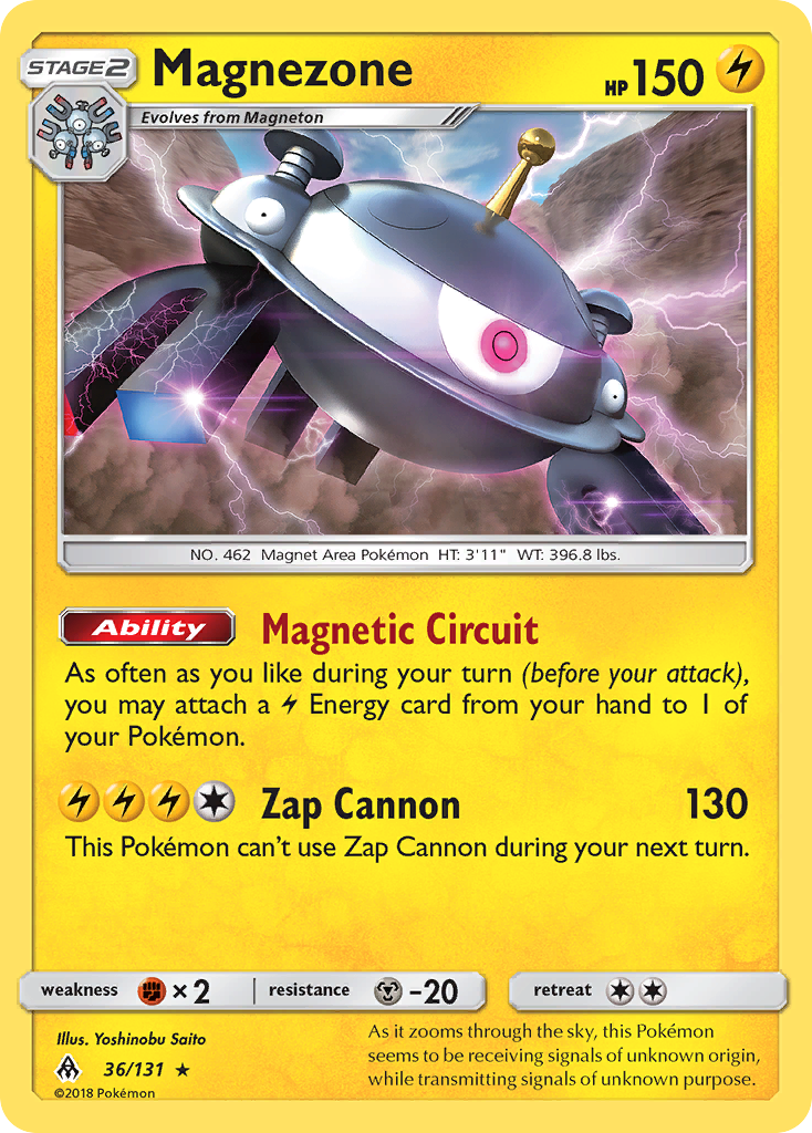 Magnezone (36/131) [Sun & Moon: Forbidden Light] - Card Brawlers | Quebec | Canada | Yu-Gi-Oh!