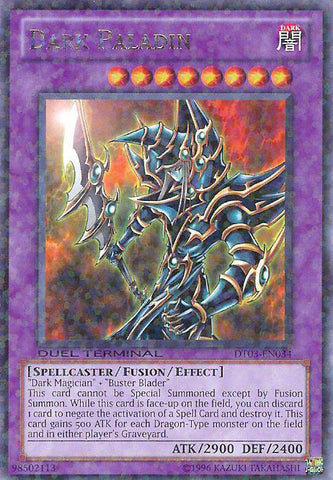 Dark Paladin [DT03-EN034] Rare - Card Brawlers | Quebec | Canada | Yu-Gi-Oh!