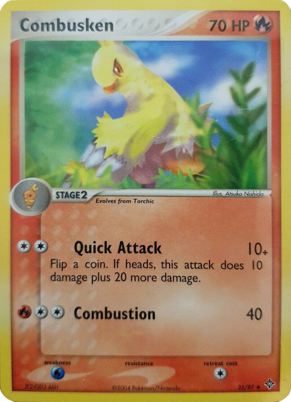 Combusken (25/97) [EX: Battle Stadium] - Card Brawlers | Quebec | Canada | Yu-Gi-Oh!