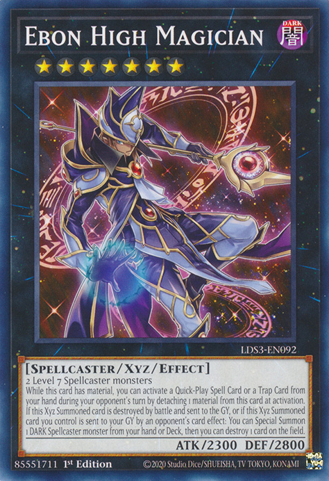 Ebon High Magician [LDS3-EN092] Common - Card Brawlers | Quebec | Canada | Yu-Gi-Oh!