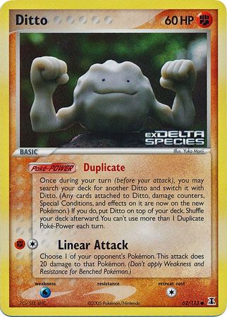 Ditto (62/113) (Stamped) [EX: Delta Species] - Card Brawlers | Quebec | Canada | Yu-Gi-Oh!