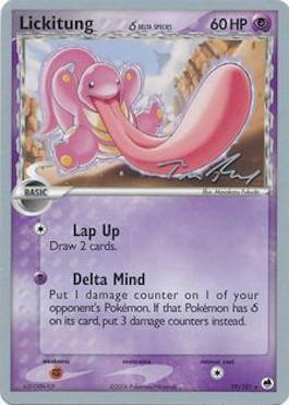 Lickitung (19/101) (Delta Species) (Legendary Ascent - Tom Roos) [World Championships 2007] - Card Brawlers | Quebec | Canada | Yu-Gi-Oh!
